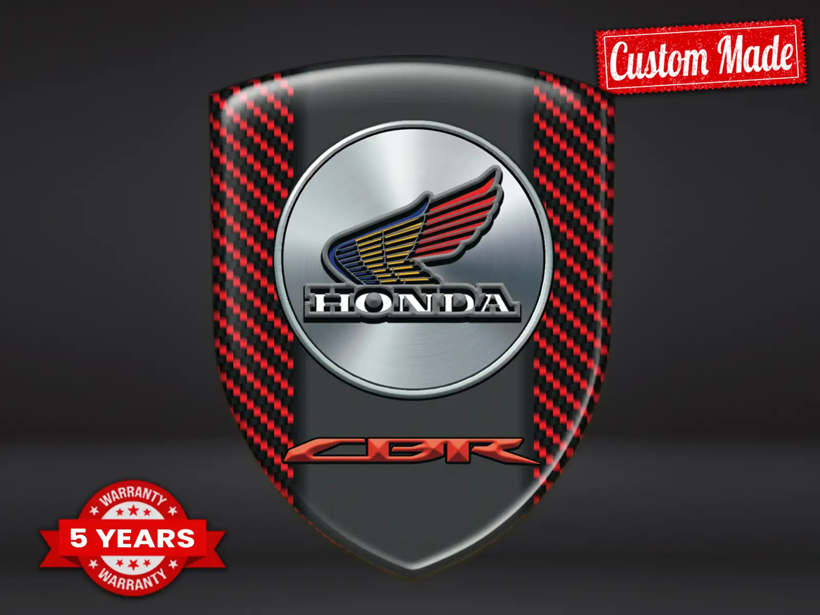 Honda Logos Imprimés Course Haut de Gamme Perso